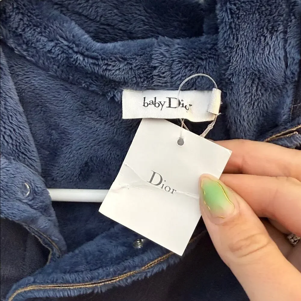 Baby Dior Midnight Blue Kids One Piece 'Snowsuit' Size 24